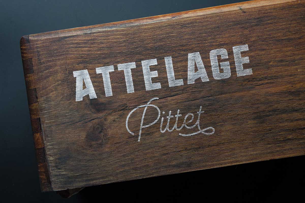 Création du logo et de la charte graphique de l’entreprise Pittet Attelage
